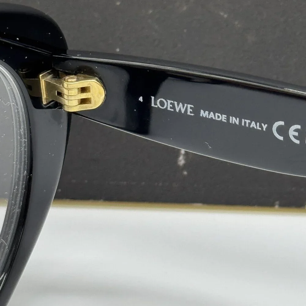 NEW LOEWE LW50088I 001 WOMEN EYEGLASSES BLACK OVAL LOEWE EYEWEAR